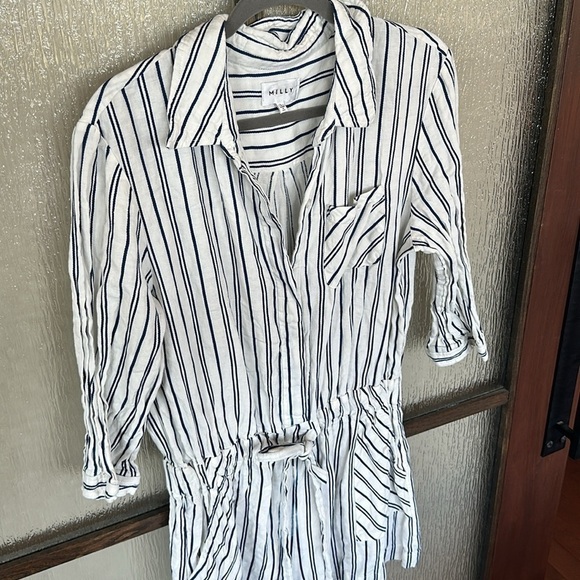 Milly ADD TO HEARTS
Striped Charlie Romper size large - Picture 9 of 12
